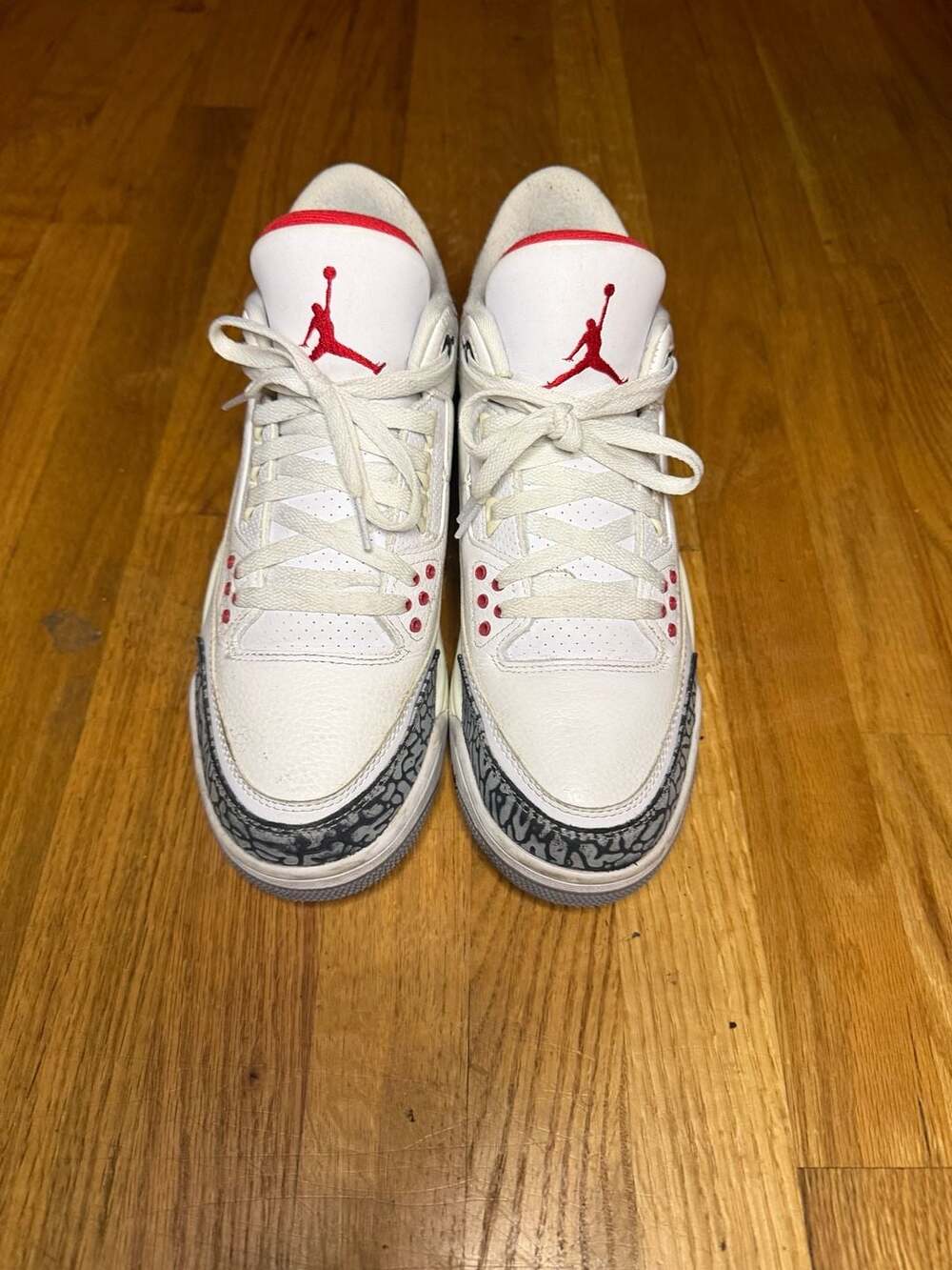 Nike Air Jordan 3 Retro White Cement Reimagined Size 10.5